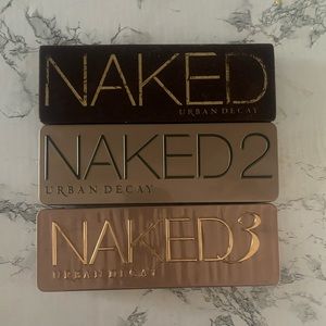 3 Naked Palettes